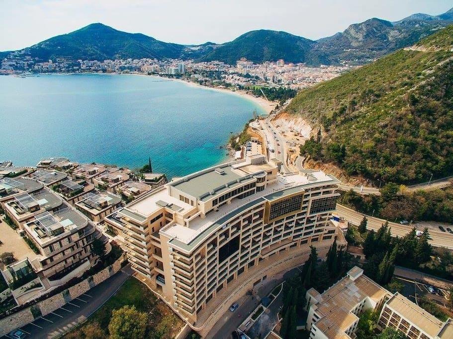 Lux Apartments Harmonia Budva Buitenkant foto